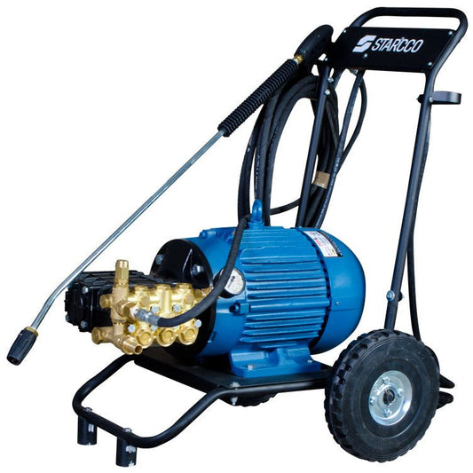 Hidrolavadora , Capacidad 7.5 HP , Trifasica , Basica , Presion 2900 PSI , MOD. HS75TB , STARCCO. - HNL INDUSTRIAL TOOLS