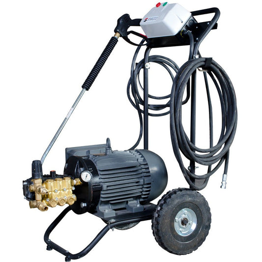 Hidrolavadora , Capacidad 5 HP, Equipada , Bifasica , Voltaje  220V , MOD. HS5M , STARCCO. - HNL INDUSTRIAL TOOLS